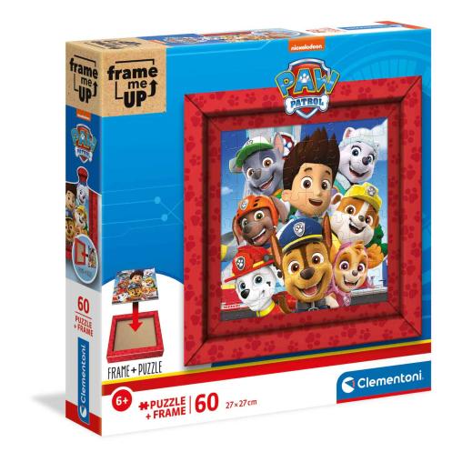 Puzzle Clementoni Frame Me Up Patrulla Canina de 60 Pzs