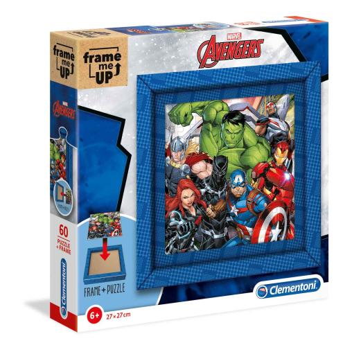 Puzzle Clementoni Frame Me Up Vengadores de 60 Pzs