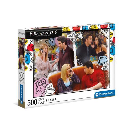 Puzzle Clementoni Friends de 500 Piezas