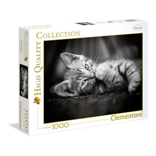 Puzzle Clementoni Gatito de 1000 Piezas