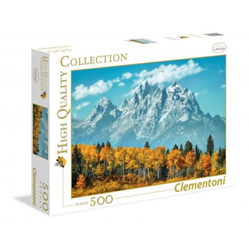 Puzzle Clementoni Grand Teton en Otoño de 500 Piezas