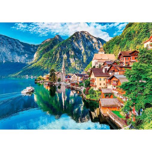 Puzzle Clementoni Hallstatt, Austria de 1500 Piezas