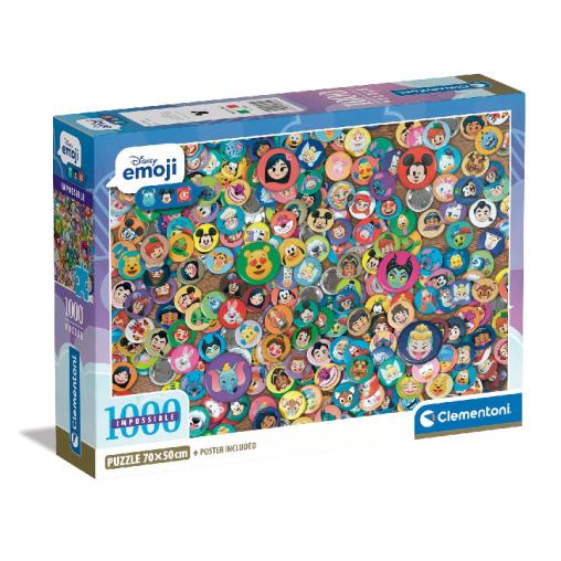 Puzzle Clementoni Imposible Disney Emoji de 1000 Piezas