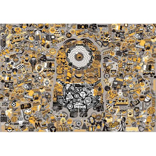 Puzzle Clementoni Imposible Minions 2 de 1000 Piezas