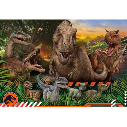 Puzzle Clementoni Jurassic World Campamento Cretácico de 104 Pi