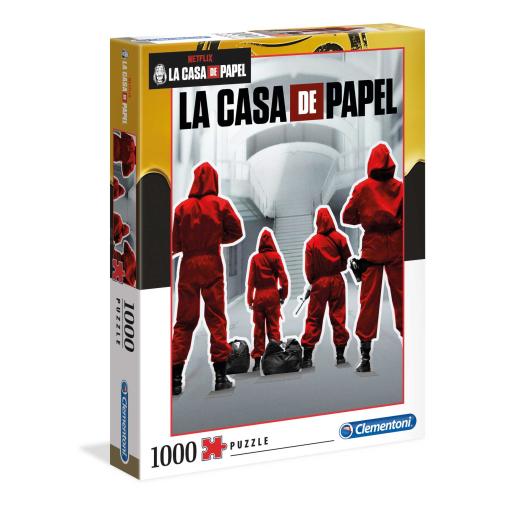 Puzzle Clementoni La Casa De Papel 1 de 1000 Piezas