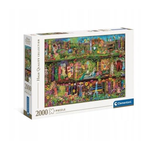 Puzzle Clementoni La Estantería de Jardín de 2000 Piezas