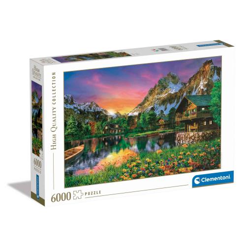 Puzzle Clementoni Lago Alpino de 6000 Piezas