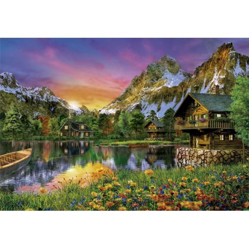 Puzzle Clementoni Lago Alpino de 6000 Piezas