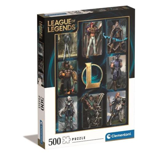 Puzzle Clementoni League of Legends de 500 Piezas