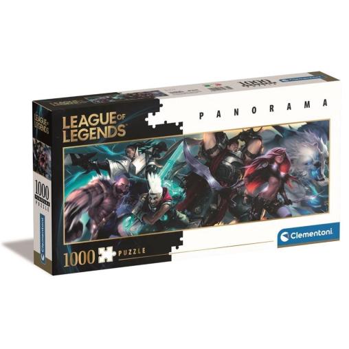 Puzzle Clementoni League of Legends Panorama de 1000 Piezas