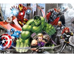 Puzzle Clementoni Hulk y Los Vengadores Maxi 104 Piezas