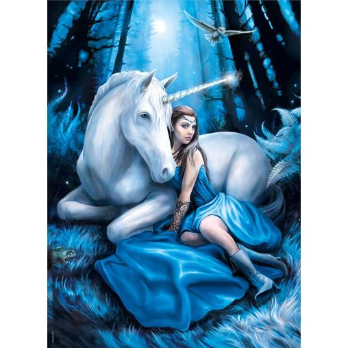 Puzzle Clementoni Luna Azul de 1000 Piezas