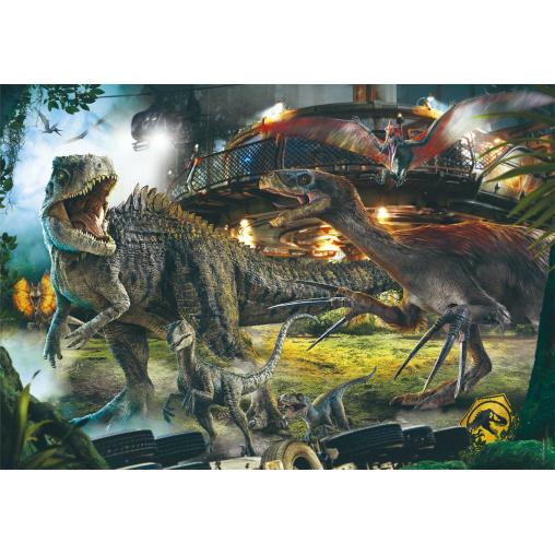 Puzzle Clementoni Maletín Jurassic World 3 de 1000 Piezas