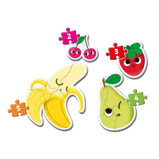 Puzzle Clementoni Mi Primer Puzzle Frutas 2-3-4-5 Pzs.