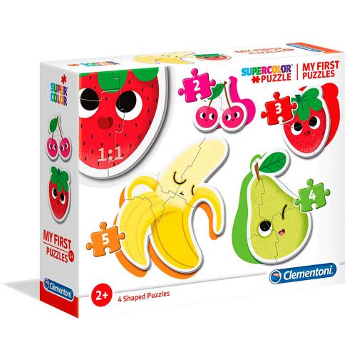 Puzzle Clementoni Mi Primer Puzzle Frutas 2-3-4-5 Pzs.