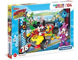 Puzzle Clementoni Mickey Roadster Race de 104 Piezas