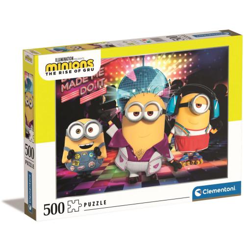 Puzzle Clementoni Minions 2 El Origen de Gru de 500 P