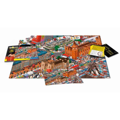 Puzzle Clementoni Mixtery Ciberataque en Londres de 300 Pzs