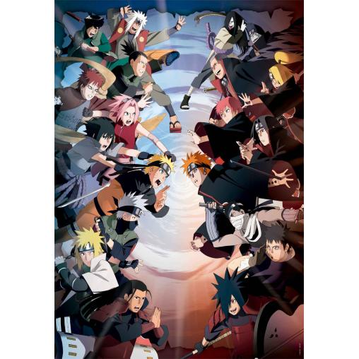 Puzzle Clementoni Naruto Combate de 1000 Piezas