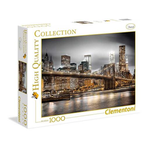 Puzzle Clementoni New York Skyline  de 1000 Piezas