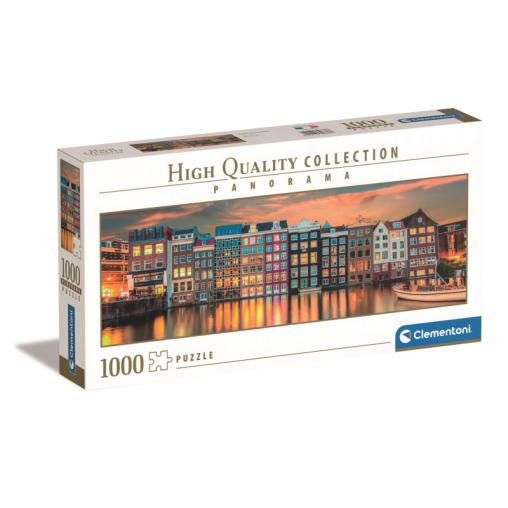 Puzzle Clementoni Panorama Amsterdam Brillante de 1000 Pzs