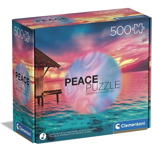 Puzzle Clementoni Peace Puzzle Vive el Presente de 500 Piezas