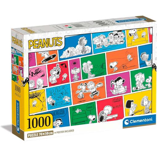 Puzzle Clementoni Peanuts Snoopy de 1000 Piezas