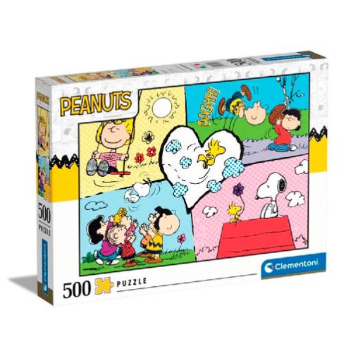 Puzzle Clementoni Peanuts Snoopy de 500 Piezas