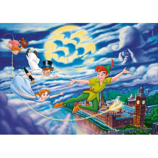 Puzzle Clementoni Peter Pan y Libro de la Selva 2 x 60 Piezas