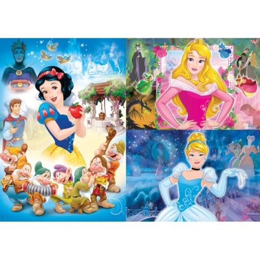 Puzzle Clementoni Princesses Disney 3 x 48 pièces