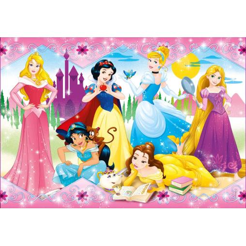 Puzzle Clementoni Princesas Disney de 104 Piezas