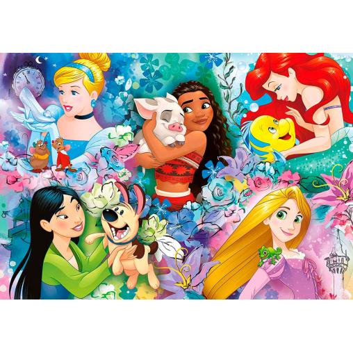 Puzzle Clementoni Princesas Disney de 60 Piezas