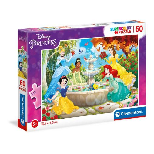 Puzzle Clementoni Princesas Disney de 60 Piezas