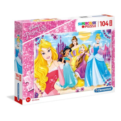 Puzzle Clementoni Princesas Disney Maxi 104 Piezas