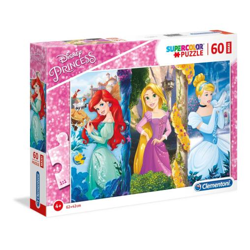 Puzzle Clementoni Princesas Disney Maxi 60 Piezas