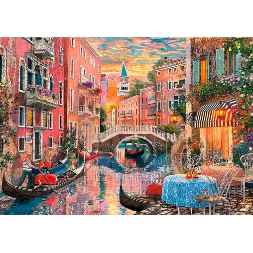 Puzzle Clementoni Romántico Atardecer en Venecia 6000 Piezas