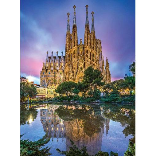 Puzzle Clementoni Sagrada Familia, Barcelona de 500 Piezas