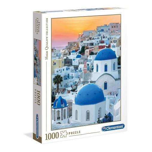 Puzzle Clementoni Santorini de 1000 Piezas