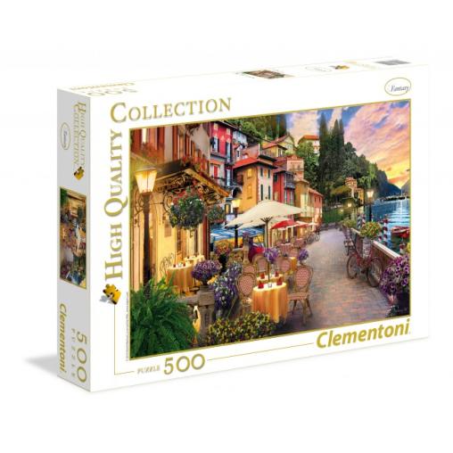 Puzzle Clementoni Lago de Como de 500 Piezas