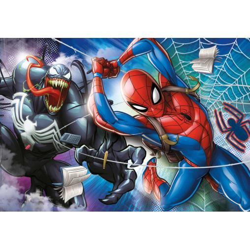 Puzzle Clementoni Spiderman VS Venom de 104 Piezas