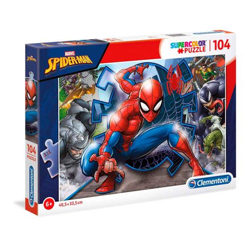 Puzzle Clementoni Spiderman de 104 Piezas