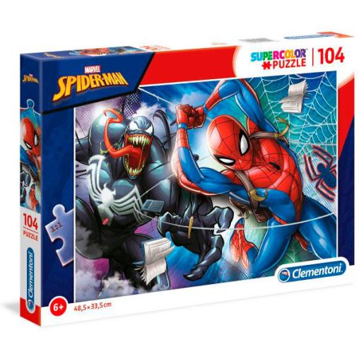 Puzzle Clementoni Spiderman VS Venom de 104 Piezas