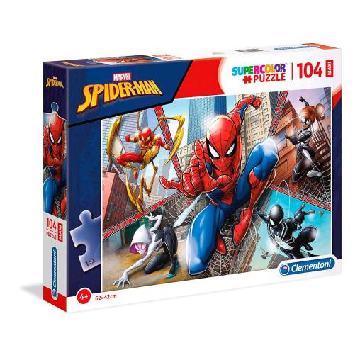 Puzzle Clementoni Spiderman Maxi 104 Piezas