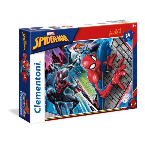 Puzzle Clementoni Spiderman Maxi 24 Piezas