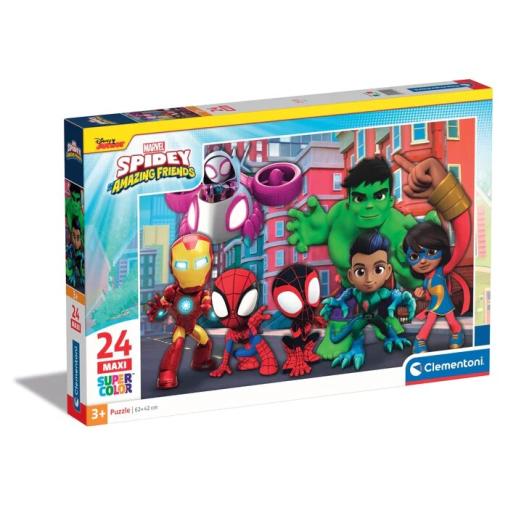 Puzzle Clementoni Spidey Amazing Friends Maxi 24 Piezas