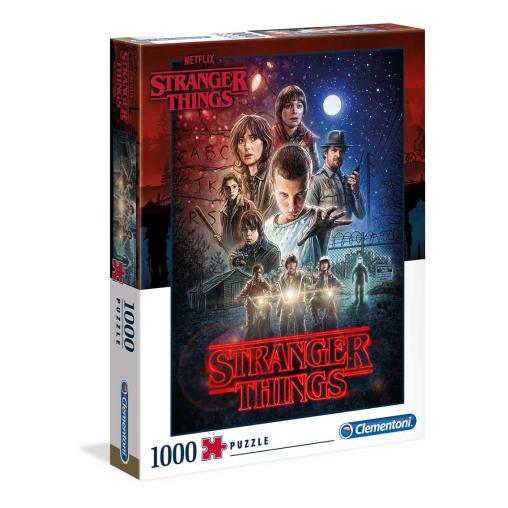 Puzzle Clementoni Stranger Things 1 de 1000 Piezas