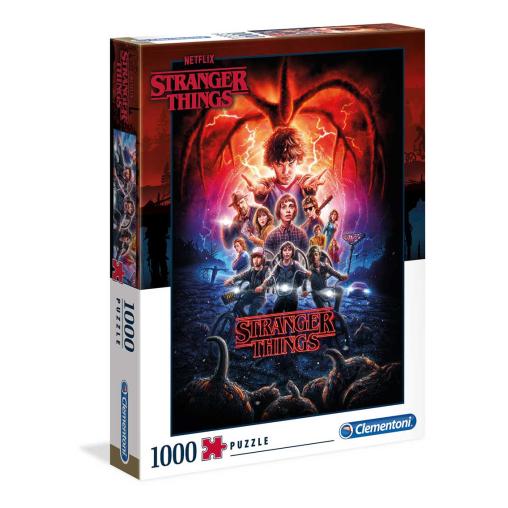 Puzzle Clementoni Stranger Things 2 de 1000 Piezas