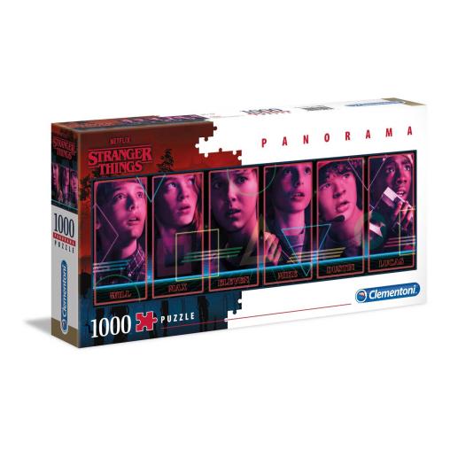 Puzzle Clementoni Stranger Things Panorama de 1000 Pzs