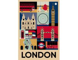 Puzzle Clementoni Style Londres de 1000 Pzs